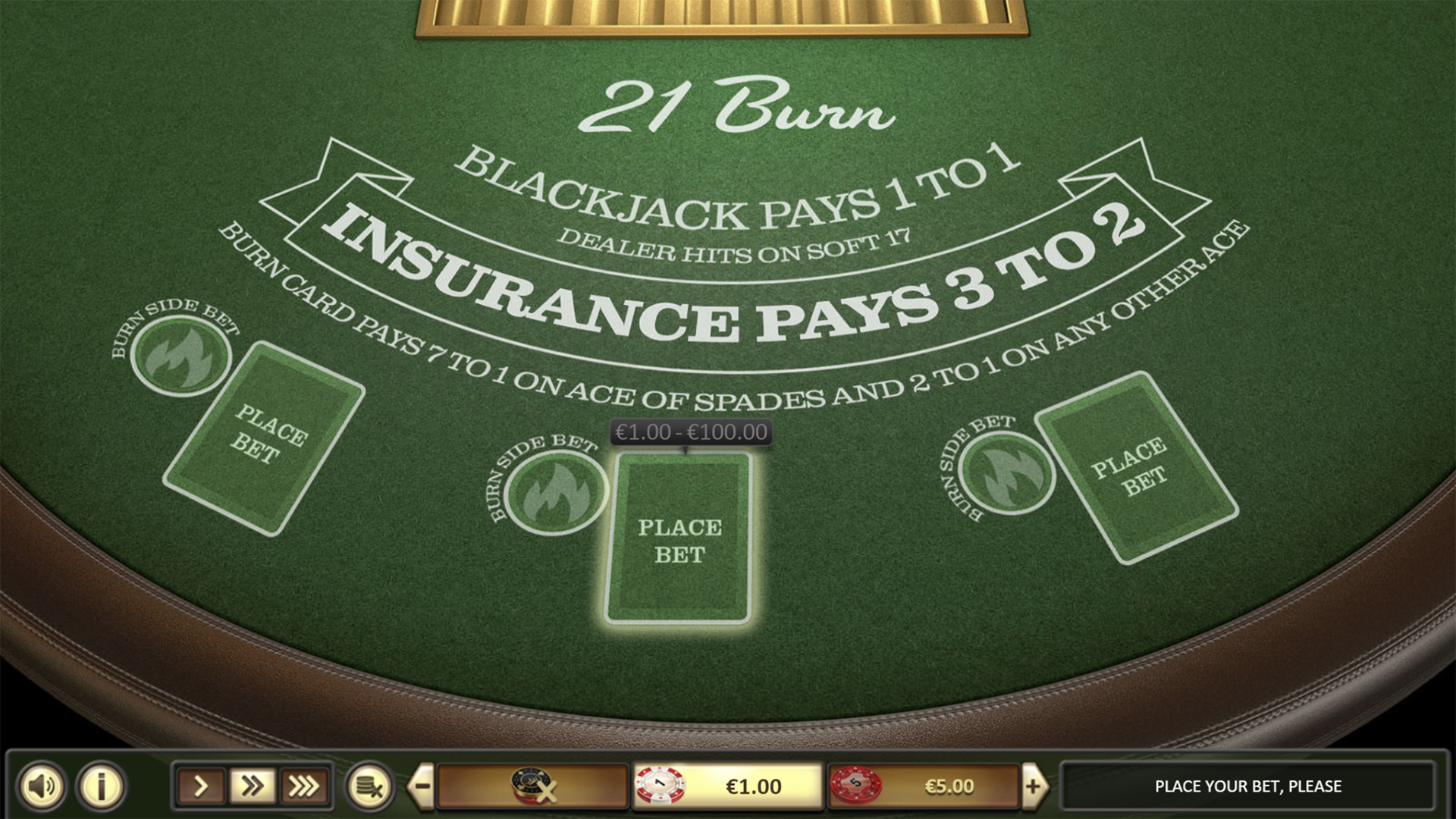 21 blackjack online