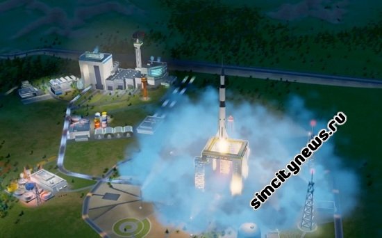 Запуск ракеты SimCity