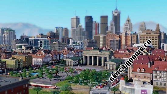 Большие карты SimCity