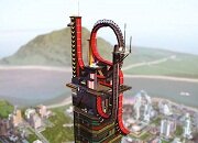 SimCity rollercoasters