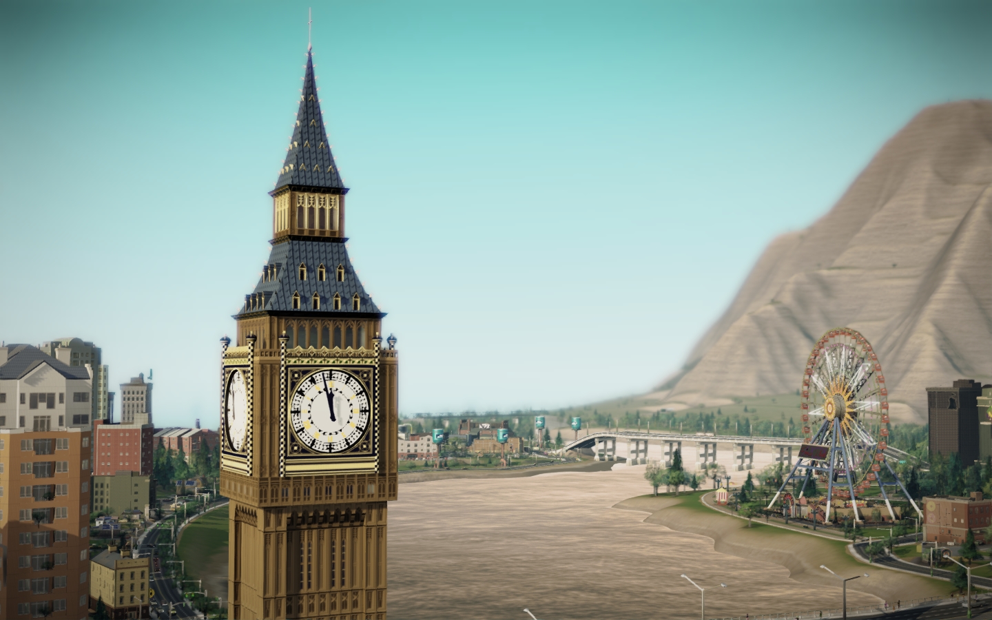 Лондон в SimCity