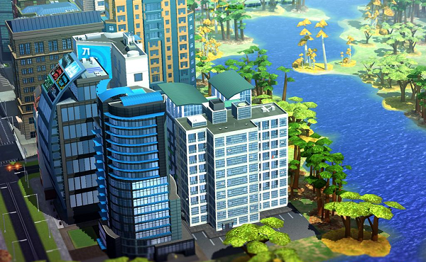 SimCity landscape